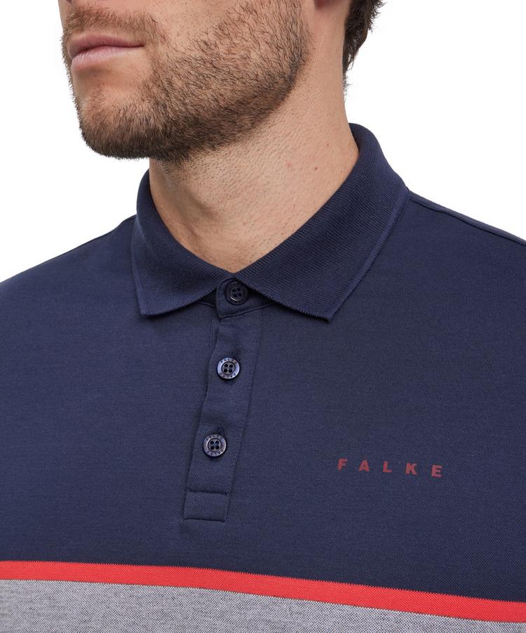 Falke Falke GO Poloshirt Poloshirt Herren - space blue (6116) - 2 | SportScheck