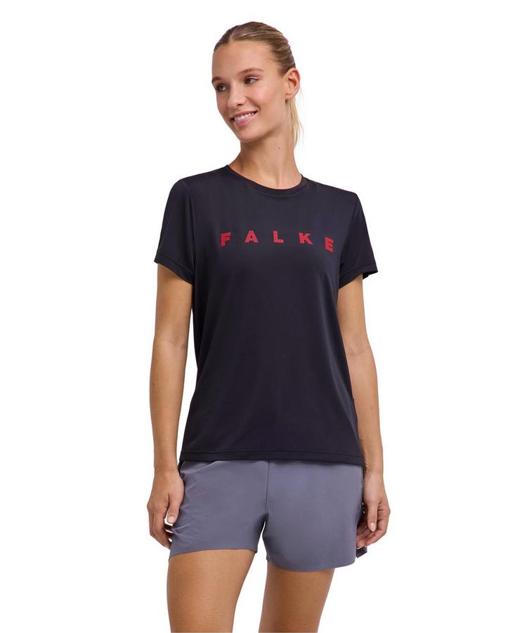 Falke Falke TR Logo T-Shirt Damen - black (3000) - 0 | SportScheck