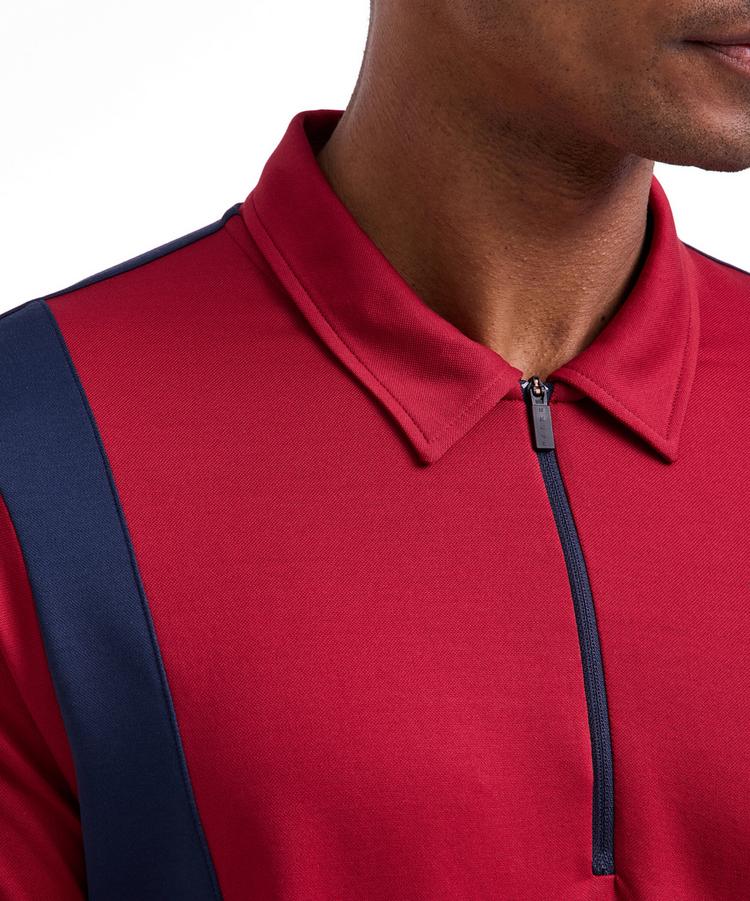 Falke Falke GO Polo Shirt m Poloshirt Herren - ruby (8830) - 3 | SportScheck