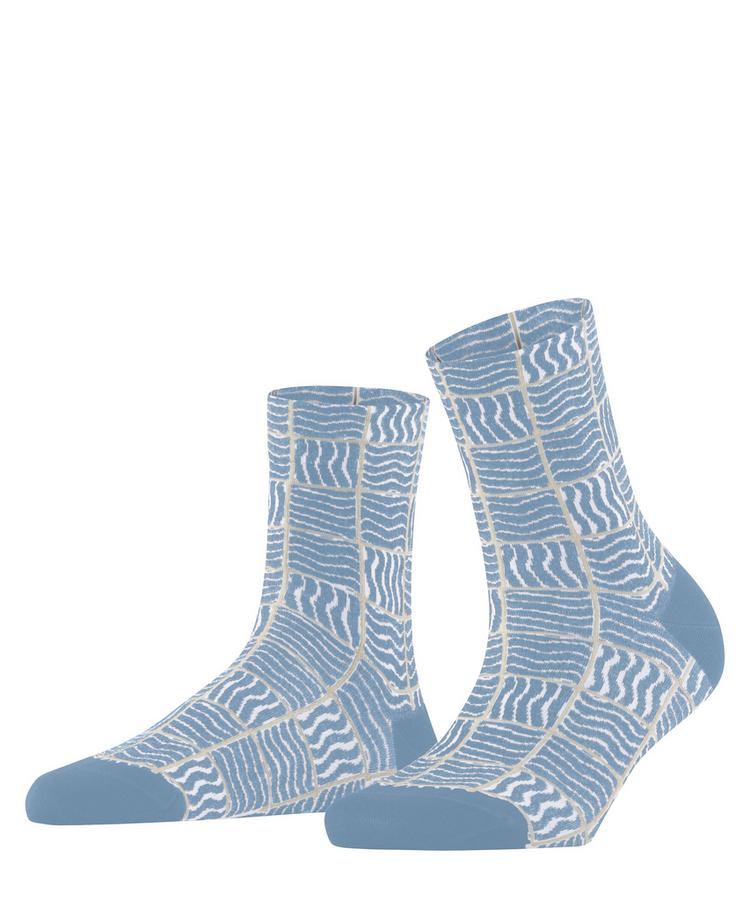 Falke Falke Coast Tile SSO Socken Damen - sky blue (6876) - 0 | SportScheck