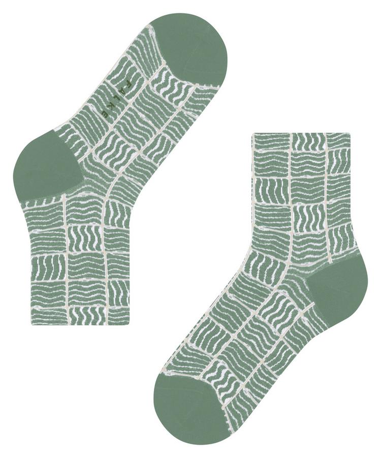 Falke Falke Coast Tile SSO Socken Damen - sage (7538) - 2 | SportScheck