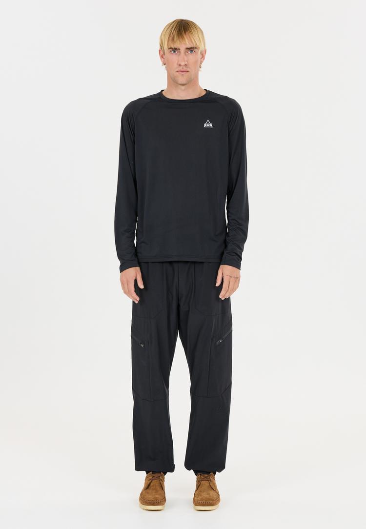 SOS SOS Pillar Langarmshirt Herren - 1001 Black - 0 | SportScheck