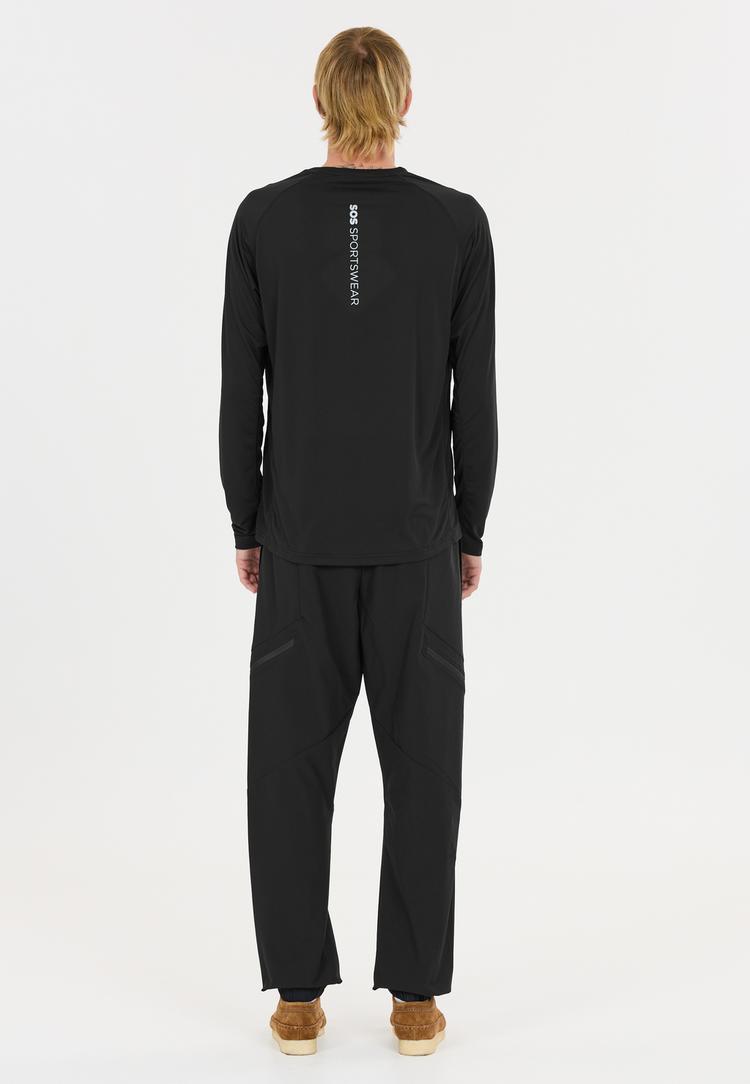 SOS SOS Pillar Langarmshirt Herren - 1001 Black - 2 | SportScheck