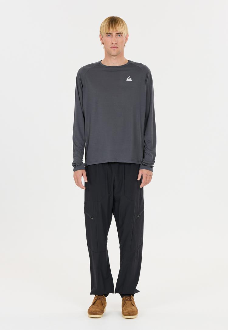 SOS SOS Pillar Langarmshirt Herren - 1009 India Ink - 1 | SportScheck