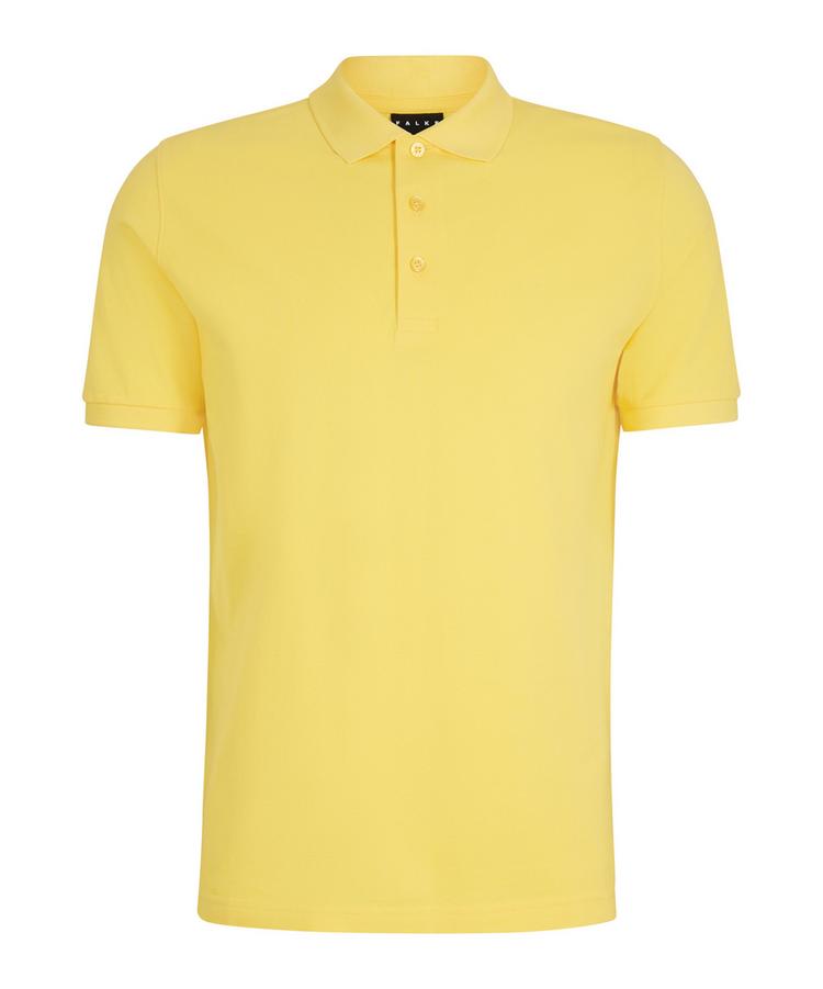 Falke Falke Pima Piqu&eacute; Polo Poloshirt Herren - bright sun (1031) - 0 | SportScheck