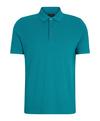 Falke Pima Piqu&eacute; Polo Poloshirt Herren - petrol (7303)