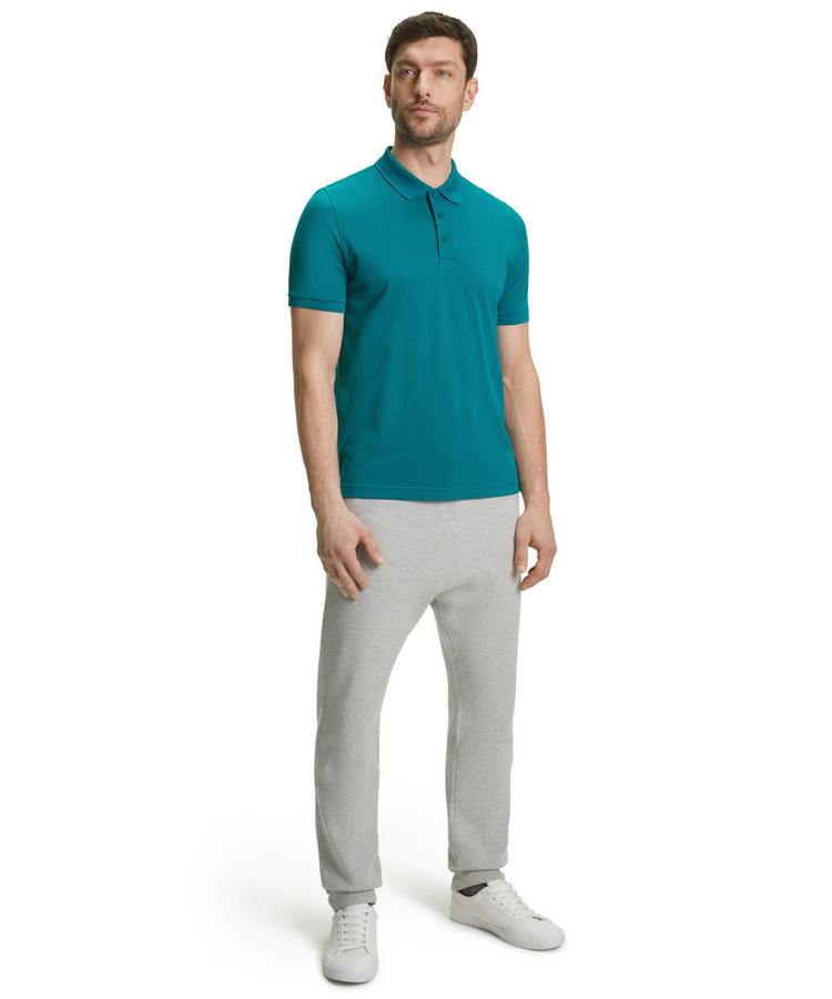 Falke Falke Pima Piqu&eacute; Polo Poloshirt Herren - petrol (7303) - 1 | SportScheck