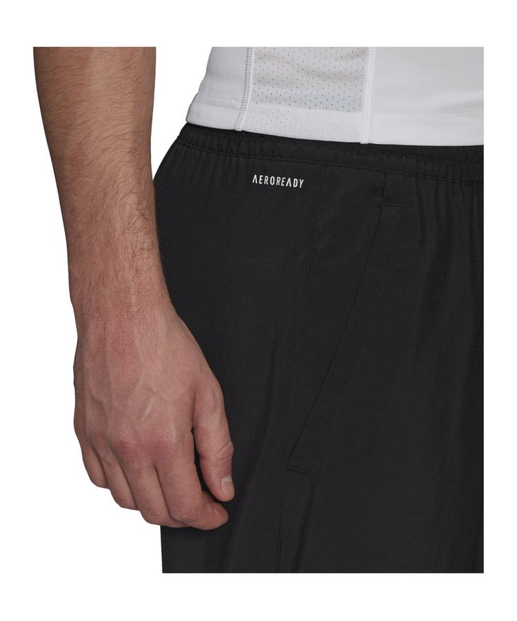 adidas adidas 3Stripes Short Sweathose Herren - schwarzweiss - 1 | SportScheck