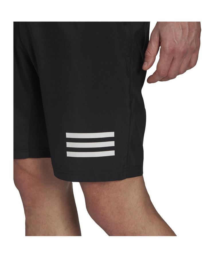 adidas adidas 3Stripes Short Sweathose Herren - schwarzweiss - 2 | SportScheck