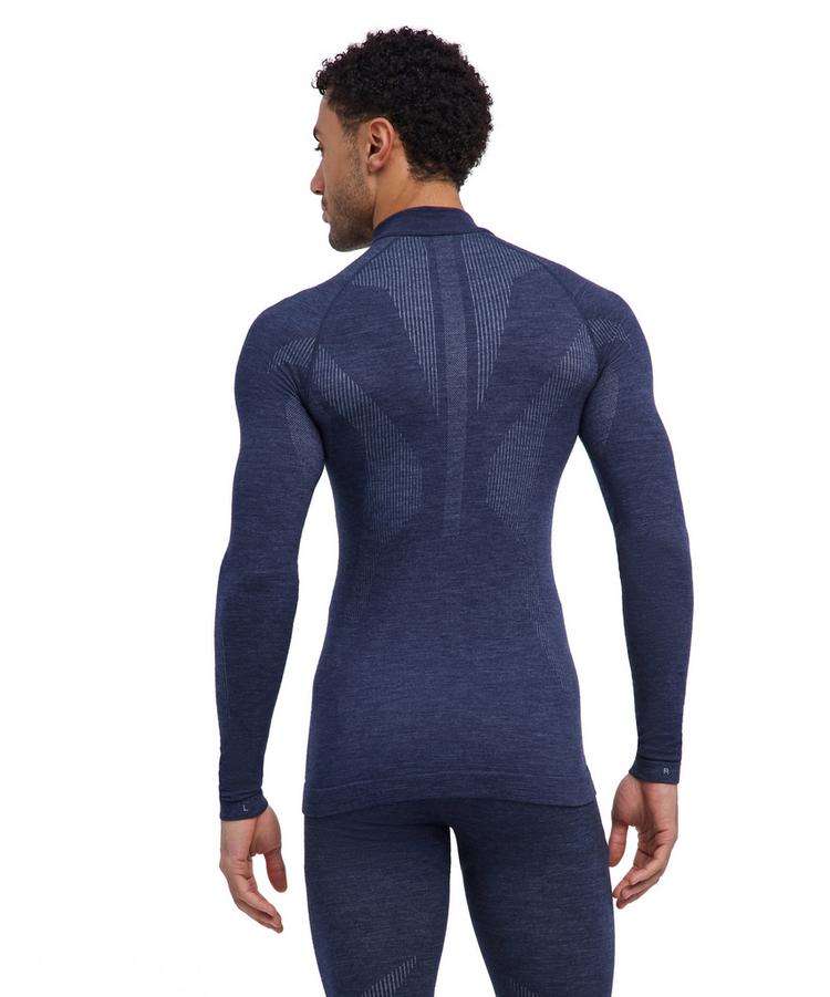 Falke Falke Longsleeve Zip Funktionsshirt Herren - space blue (6116) - 0 | SportScheck