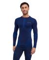 Falke W Longsleeved Shirt m Funktionsshirt Herren - space blue (6116)