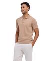 Falke Cotton Polo Shirt Poloshirt Herren - sesame (4390)