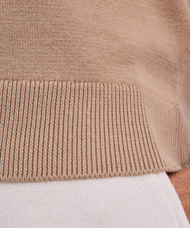 Falke Falke Cotton Polo Shirt Poloshirt Herren - sesame (4390) - 2 | SportScheck