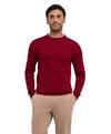 Falke Merino X-Fine Crew Neck Strickpullover Herren - red velvet (8264)