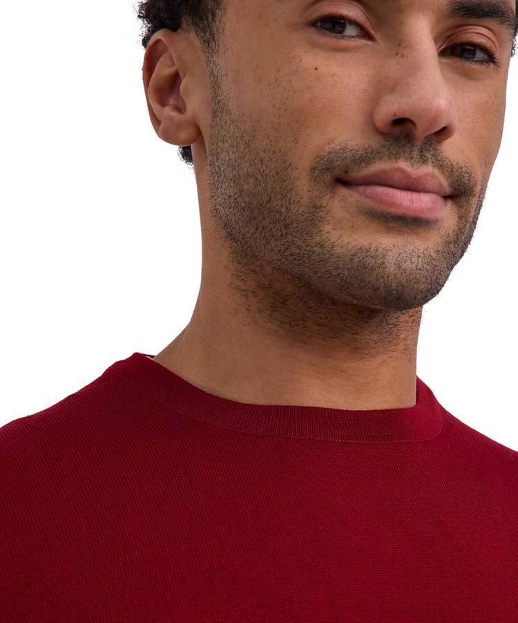 Falke Falke Merino X-Fine Crew Neck Strickpullover Herren - red velvet (8264) - 1 | SportScheck