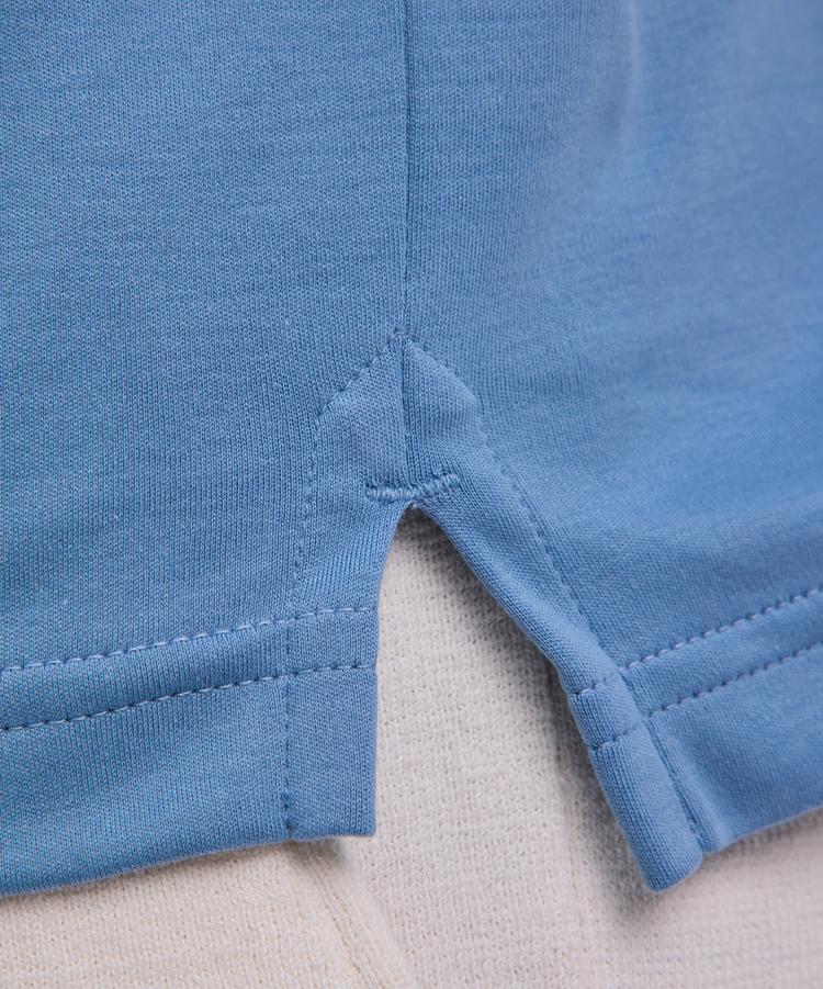 Falke Falke Pima Interlock Polo Poloshirt Herren - sky blue (6876) - 2 | SportScheck