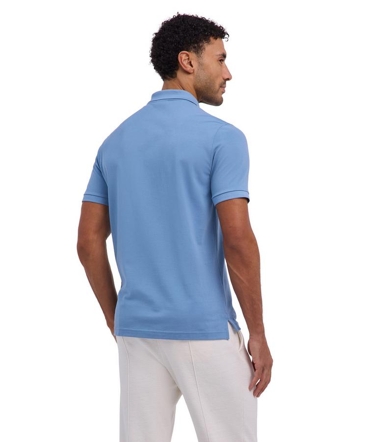 Falke Falke Pima Piqu&eacute; Polo Poloshirt Herren - sky blue (6876) - 0 | SportScheck