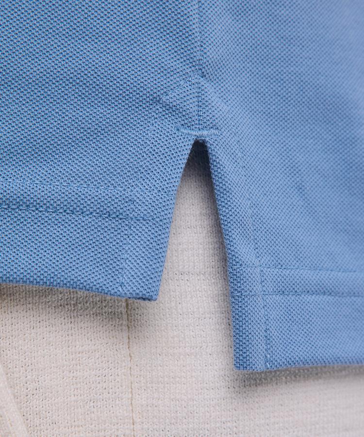 Falke Falke Pima Piqu&eacute; Polo Poloshirt Herren - sky blue (6876) - 1 | SportScheck