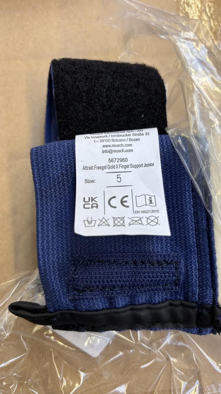 Reusch Reusch Attrakt Freegel Gold X Support Jr Torwarthandschuhe - 4414 premium blue/white - 6 | SportScheck