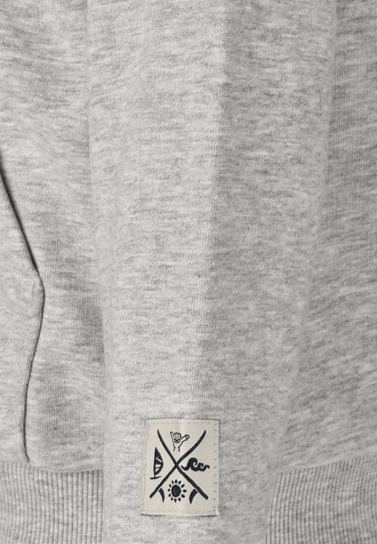 ZigZag ZigZag Lumix Sweatjacke Kinder - 1005 Light Grey Melange - 0 | SportScheck