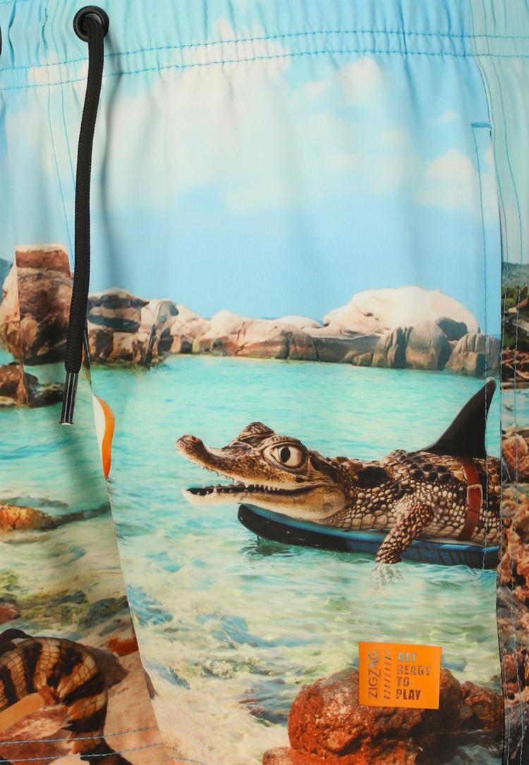 ZigZag ZigZag Sealife Badehose Kinder - Print 3770 Crocodiles - 1 | SportScheck