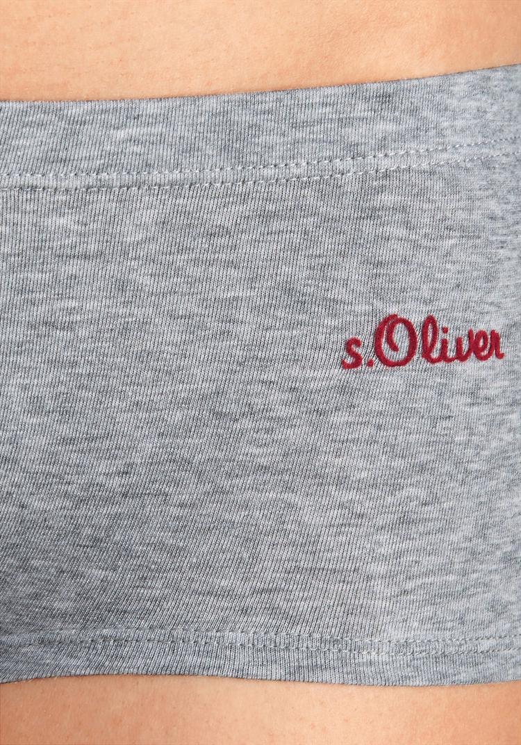 S.OLIVER S.OLIVER Hipster Unterhose Damen - grau - schwarz - wei&szlig; - 0 | SportScheck