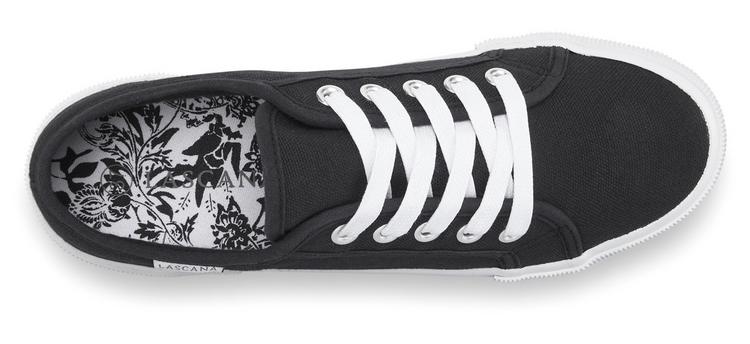 Lascana Lascana Sneaker Sneaker Damen - schwarz - 6 | SportScheck