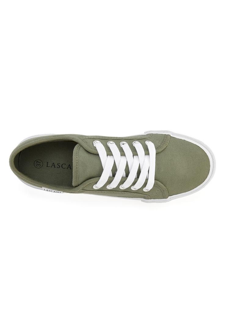 Lascana Lascana Sneaker Sneaker Damen - olivfarben - 3 | SportScheck