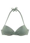 S.OLIVER Push-Up-Bikini-Top Bikini Oberteil Damen - oliv