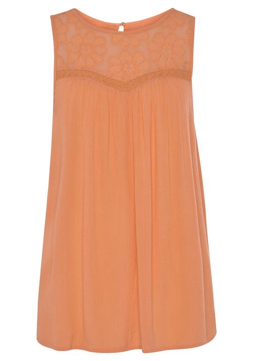 Buffalo Crepebluse Langarmbluse Damen