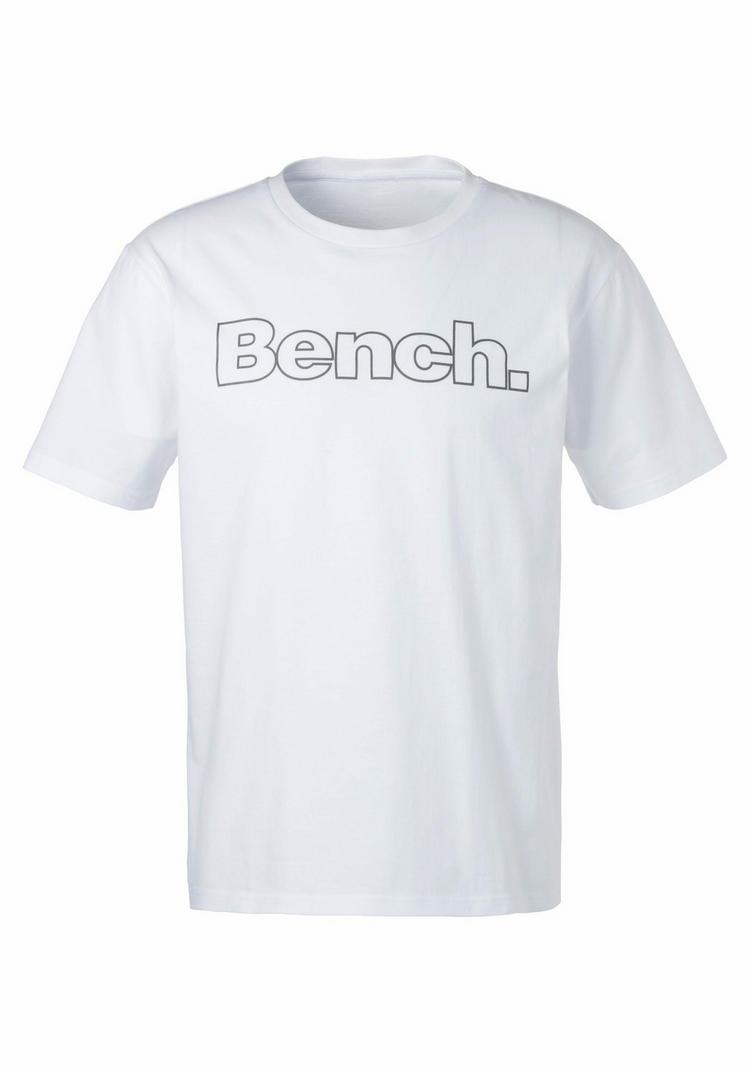 Bench Bench T-Shirt T-Shirt Herren - wei&szlig; - 0 | SportScheck