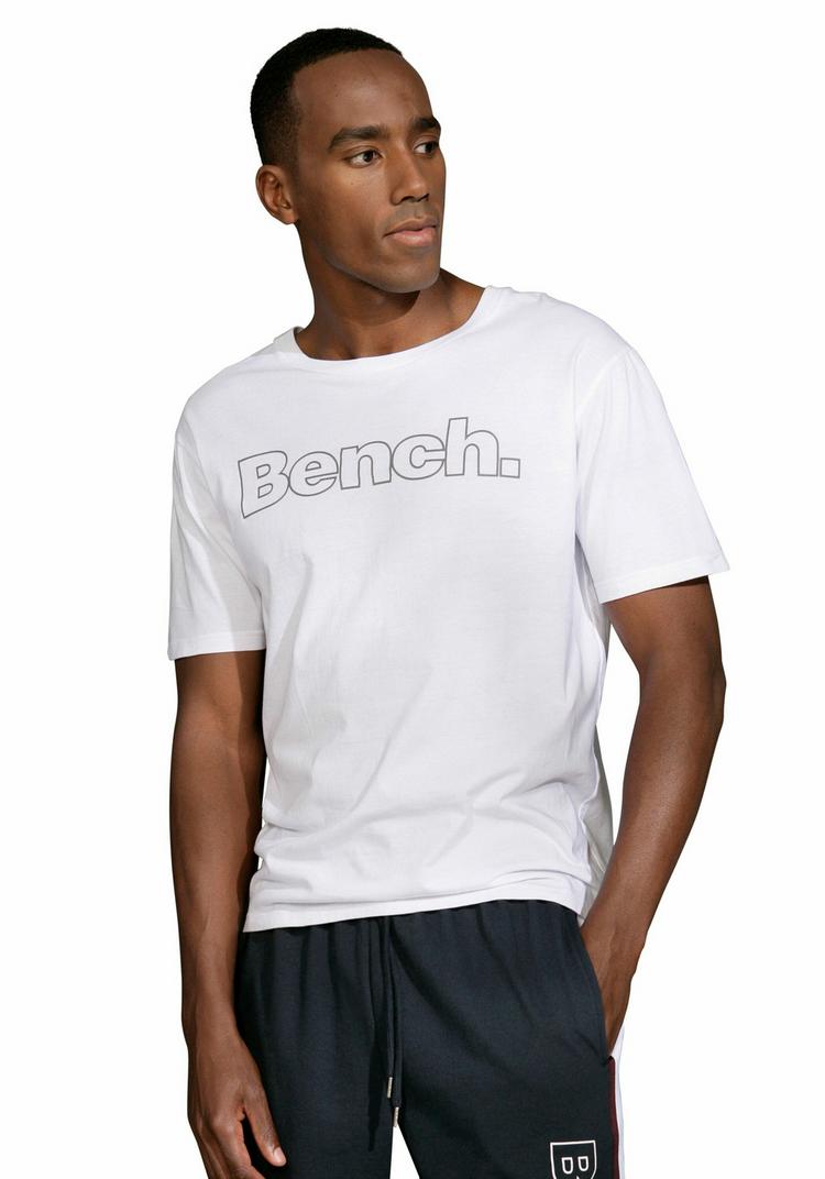 Bench Bench T-Shirt T-Shirt Herren - wei&szlig; - 0 | SportScheck