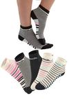 Bench Kurzsocken Socken Damen - bunt-gestreift