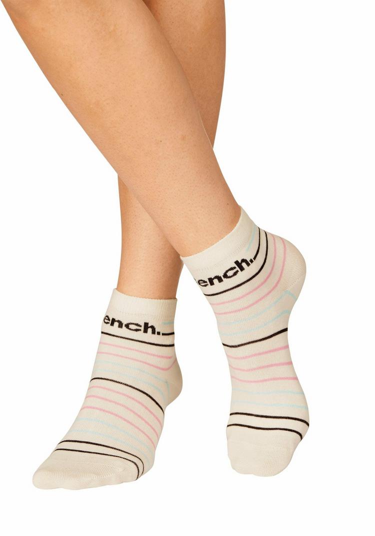 Bench Bench Kurzsocken Socken Damen - bunt-gestreift - 1 | SportScheck