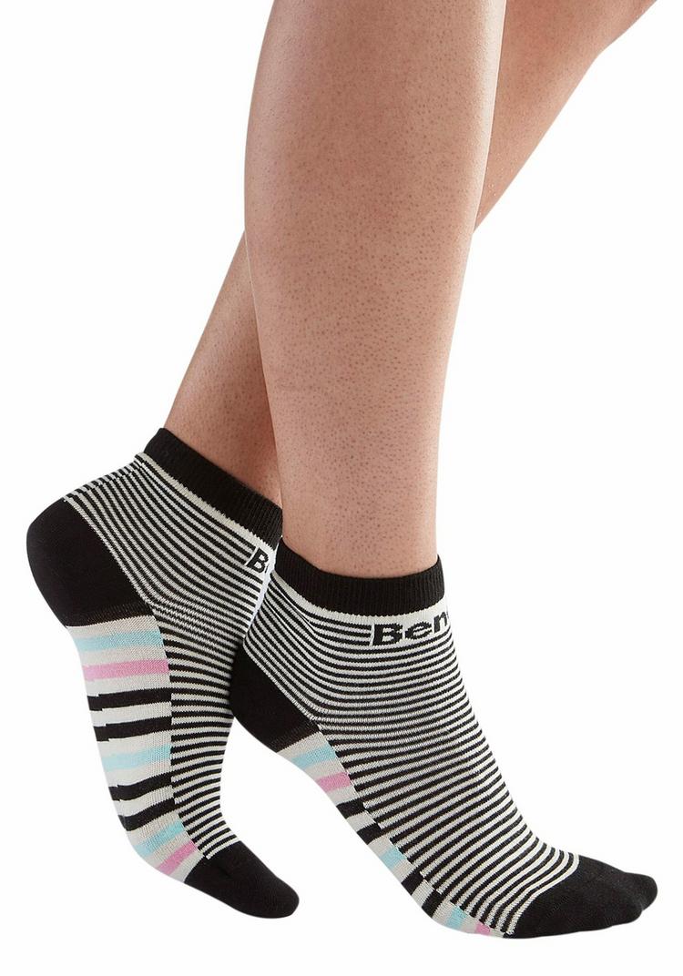 Bench Bench Kurzsocken Socken Damen - bunt-gestreift - 2 | SportScheck