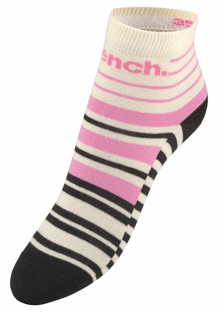 Bench Bench Kurzsocken Socken Damen - bunt-gestreift - 0 | SportScheck