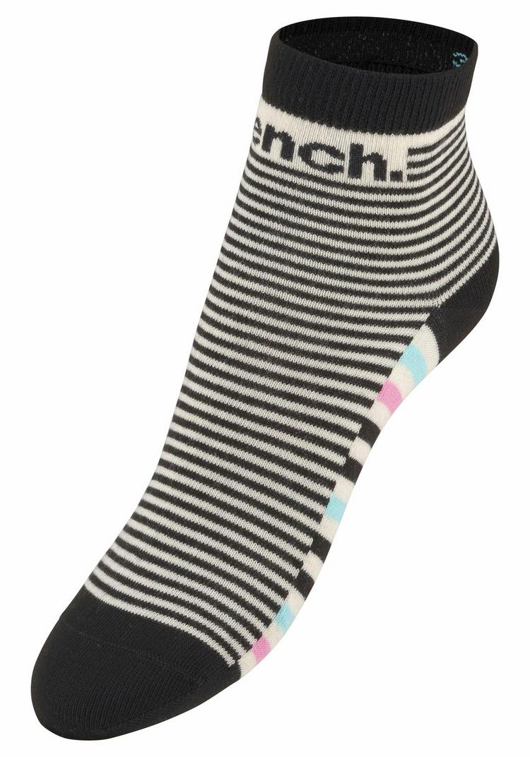 Bench Bench Kurzsocken Socken Damen - bunt-gestreift - 1 | SportScheck