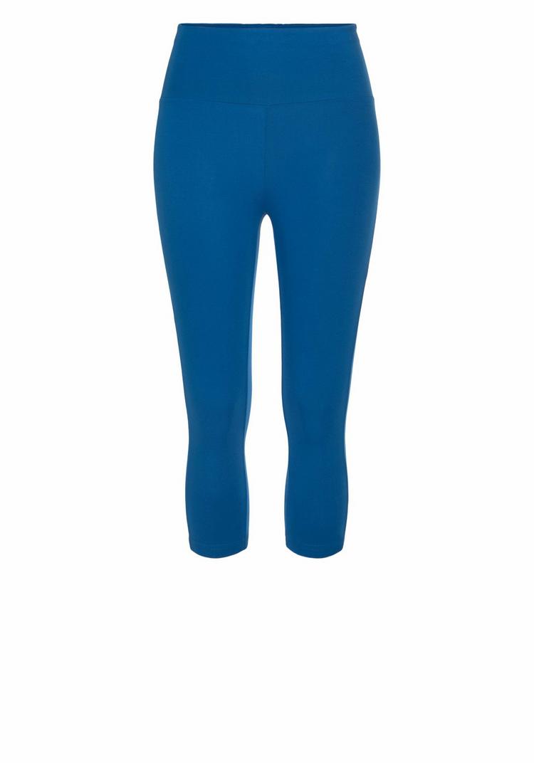 Lascana Lascana Caprileggings Tights Damen - royalblau - 0 | SportScheck