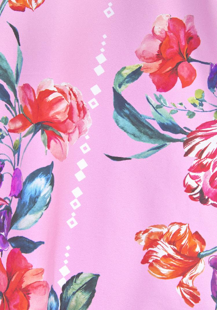 sunseeker sunseeker B&uuml;gel-Tankini-Top Bikini Oberteil Damen - rosa-bedruckt - 1 | SportScheck