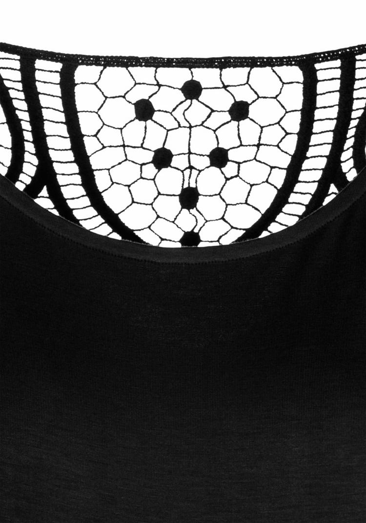 Vivance Vivance Kurzarmshirt T-Shirt Damen - schwarz - 0 | SportScheck