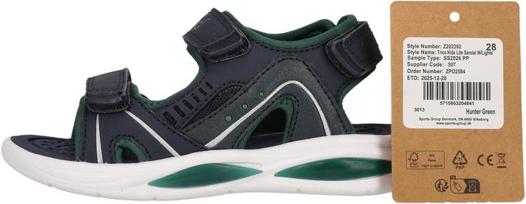 ZigZag ZigZag Trice Sandalen Kinder - 3013 Hunter Green - 0 | SportScheck