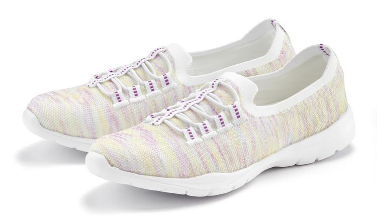 Lascana Lascana Sneaker Sneaker Damen - gelb - pink - 0 | SportScheck
