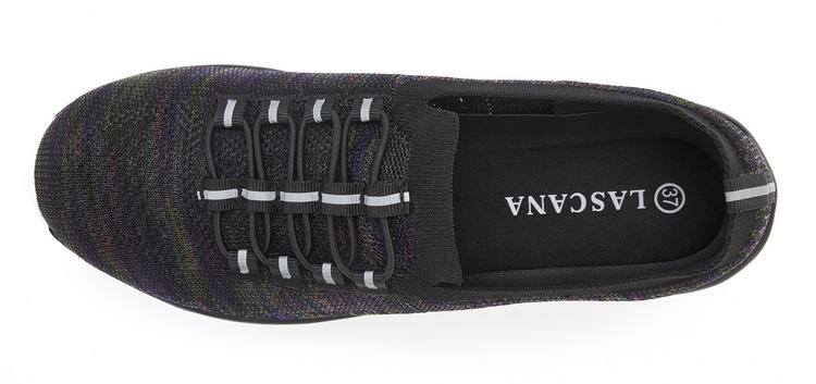 Lascana Lascana Sneaker Sneaker Damen - schwarz meliert - 2 | SportScheck