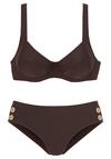 Vivance B&uuml;gel-Bikini Bikini Set Damen - dunkelbraun