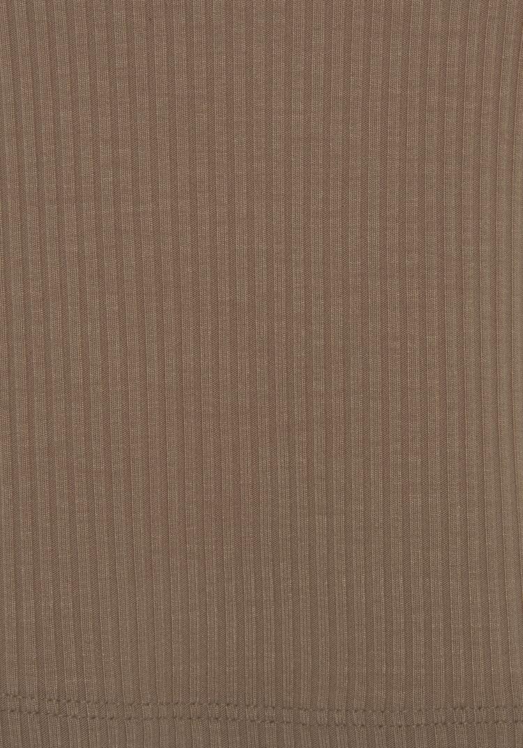 Lascana Lascana Crop-Top Croptop Damen - camel - braun - 4 | SportScheck