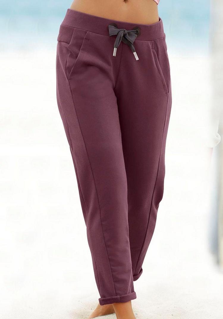 ELBSAND ELBSAND Sweathose Sweathose Damen - aubergine - 2 | SportScheck