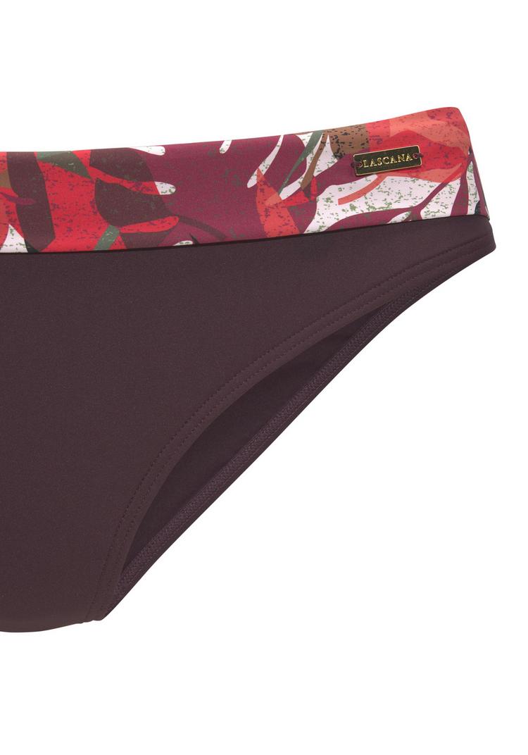 Lascana Lascana Bikini-Hose Bikini Hose Damen - rot bedruckt - 1 | SportScheck