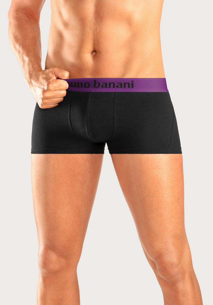 BRUNO BANANI BRUNO BANANI Hipster Unterhose Herren - schwarz-orange - schwarz-t&uuml;rkis - schwarz-gelb - 3 | SportScheck