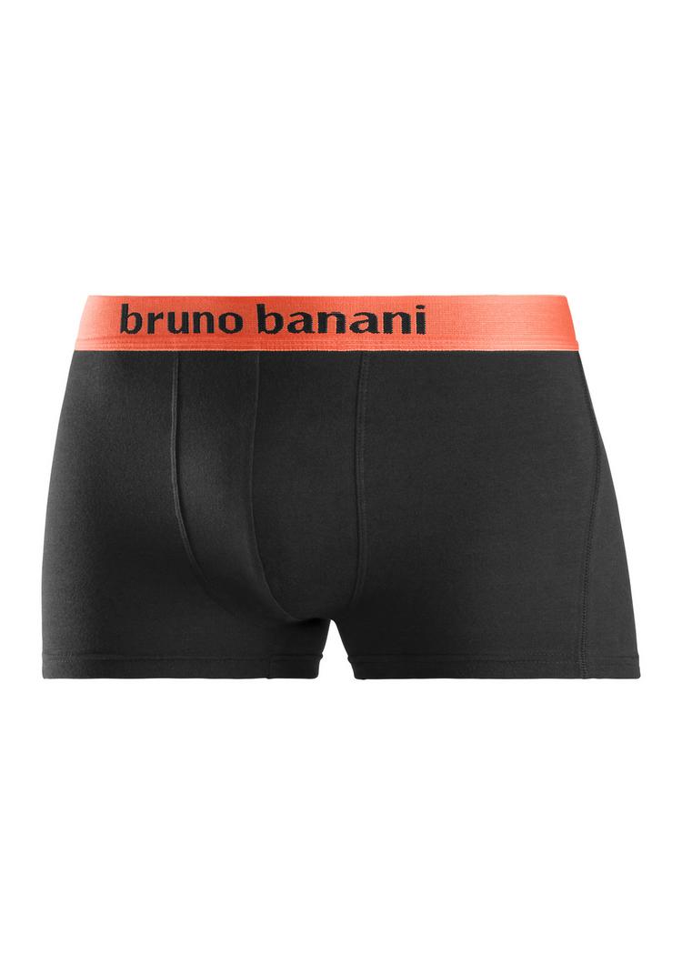 BRUNO BANANI BRUNO BANANI Boxer Unterhose Herren - schwarz-orange - schwarz-t&uuml;rkis - schwarz-gelb - 1 | SportScheck