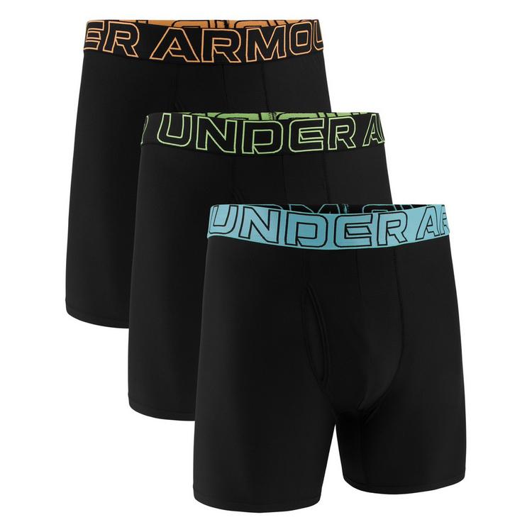 Under Armour Under Armour Boxershort Unterhose Herren - Schwarz/Gr&uuml;n/Blau/Orange - 0 | SportScheck